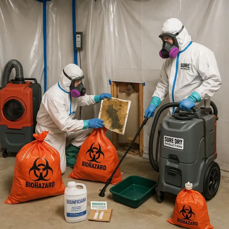 Contaminated Water Handling Protocols process in McMillin, WA