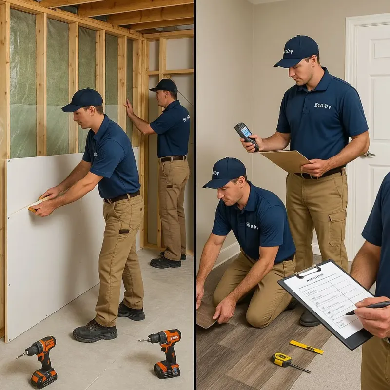 Repairs and Reconstruction process in McMillin, WA